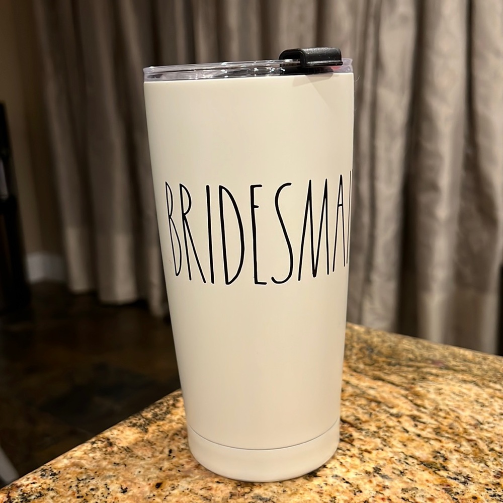 NEW Rae Dunn Bridesmaid Stainless steel cup